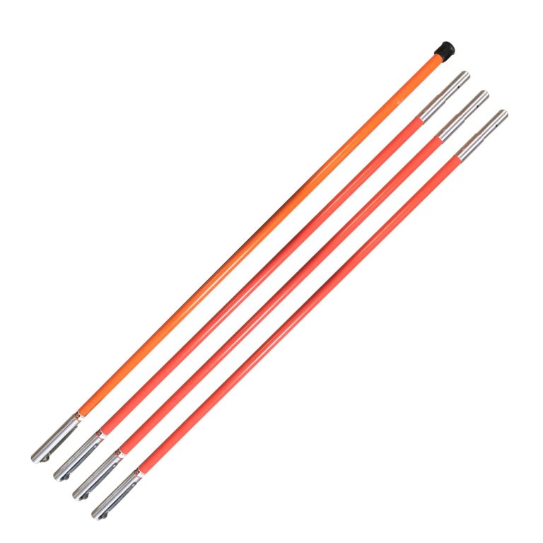 Fiberglass Poles Standard Weight Orange | Southland Tool