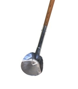 OSH Style Western Pattern Wood Spoon with Pole