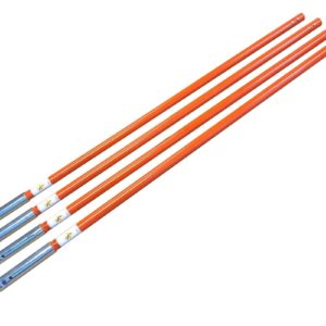 Cues type pole with female steel ends